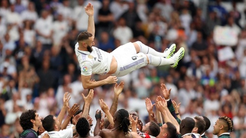 Carlo Ancelotti about Benzema